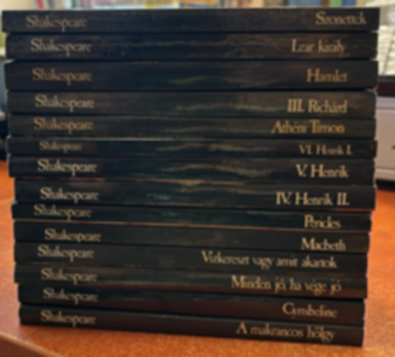 Shakespeare William - 14 db William Shakespeare knyvcsomag