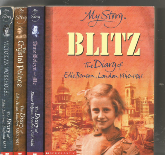 Alison Prince, Pamela Oldfield Vince Cross - 4 db My Story: Girls Series