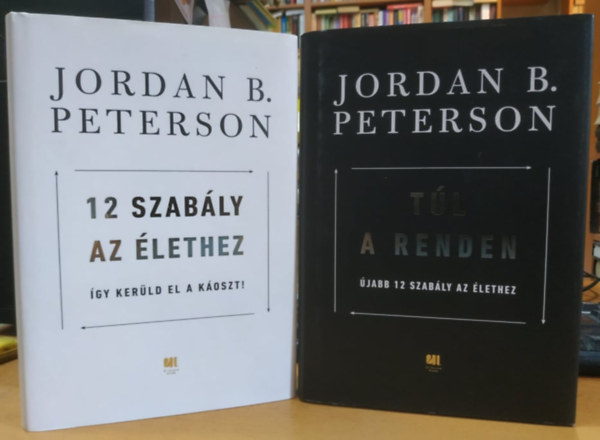 Jordan B. Peterson - 12 szabály az élethez: Így kerüld el a káoszt! + Túl a trenden: Újabb 12 szabály az élethez (2 kötet)