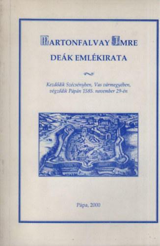 Martonfalvay Imre dek emlkirata
