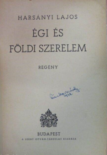 Harsnyi Lajos - gi s fldi szerelem