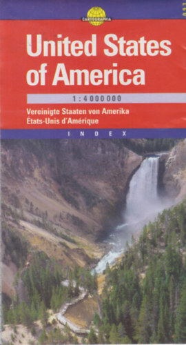 United States of America t�rk�p 1:4 000 000 (Cartographia)
