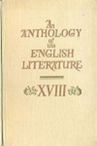 An anthology of the English Literature - XVIII.