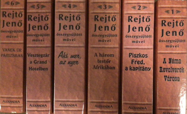 P. Howard  ( Rejt Jen ) - Rejt Jen sszegyjttt mvei 1-6.