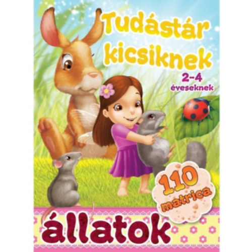 llatok - tudstr kicsiknek + 110 matrica