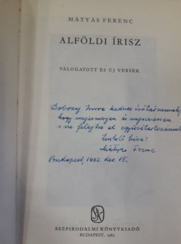M�ty�s Ferenc - Alf�ldi �risz