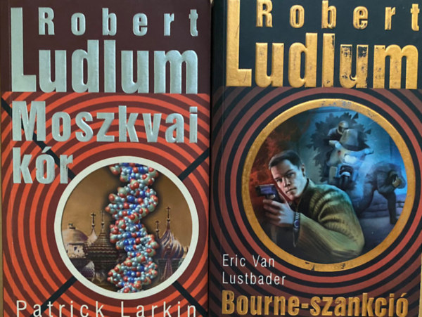 Robert Ludlum - 2db k�nyv: Bourne-szankc�� + Moszkvai k�r