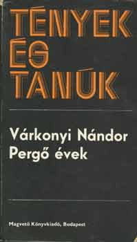 Vrkonyi Nndor - Perg vek