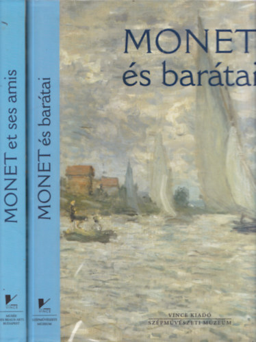 2 db. Monet és barátai album (magyar és francia nyelven)