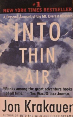 Jon Krakauer - Into thin air