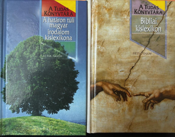 Nincs feltüntetve - A tudás könyvtára (2 darab) A határon túli magyar irodalom kislexikona + Bibliai kislexikon