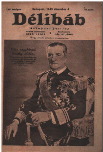 Bib Lajos, Dloky Jnos - Dlibb - 1943. december 4. (49. szm)