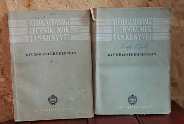 Rayman J�nos-Horv�th J�zsef-Szab� �rp�d - Gy�m�lcstermel�s I-II.