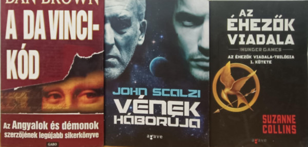 Suzanne Collins, John Scalzi Dan Brown - Kalandregny knyvcsomag