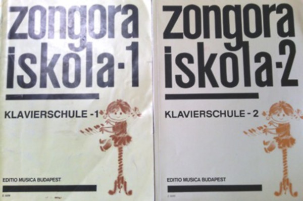 Komj�thy Alad�rn�; Hern�di Zsuzsa; Inselt Katalin; Kassai M�ria - Zongoraiskola- Klavierschule I-II.
