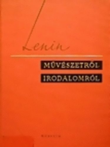 Lenin - Mvszetrl, irodalomrl