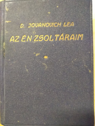 D. Jovanovich Lea S. M - Az �n zsolt�raim