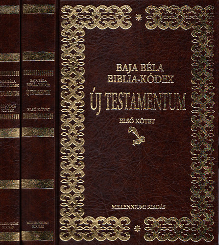 Advent Kiadó - Új testamentum (Baja Béla biblia-kódex) I-II.