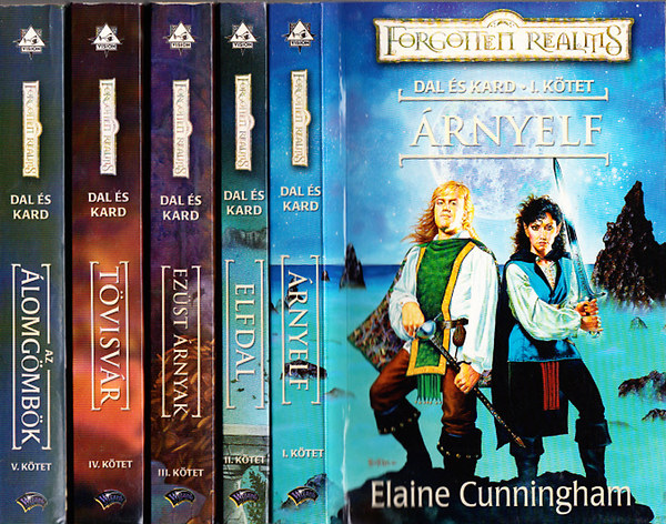 Elaine Cunningham - Dal és Kard I-V. (Árnyelf - Elfdal - Ezüst árnyak - Tövisvár - Az álomgömbök) - Forgotten Realms