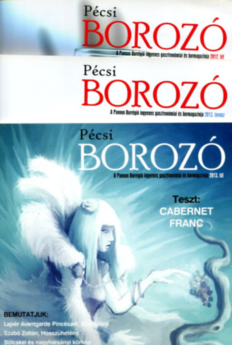 Gyrffy Zoltn szerk. - Pcsi Boroz - magazin (3 db)