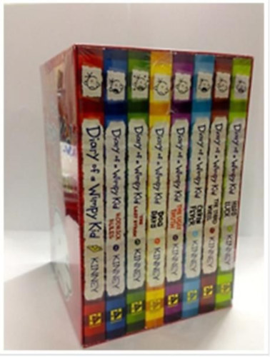 Jeff Kinney - Diary of a Wimpy Kid 1. - 8.
