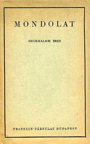 Balassa J�zsef - Mondolat