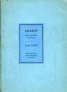 Arart (Magyar zsid vknyv 1943-5703/4)