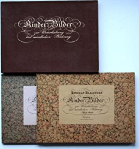 Johann Michael Voltz - Kinder-Bilder zur Unterhaltung und m�ndlichen Belehrung - Kinder-Bilder f�r M�dchen/ Kinder-Bilder f�r Knaben. (2 B�nde. 19,5 x 27,5 cm. Mit je 12 Farbtafeln.)