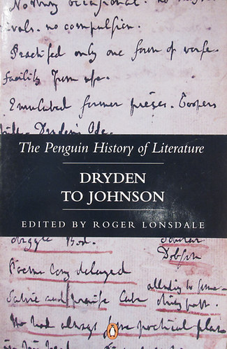 Roger Lonsdale  (Edit.) - Dryden to Johnson