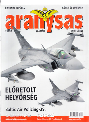 Aranysas 2016/ 1-12. (Teljes évfolyam, lapszámonként)