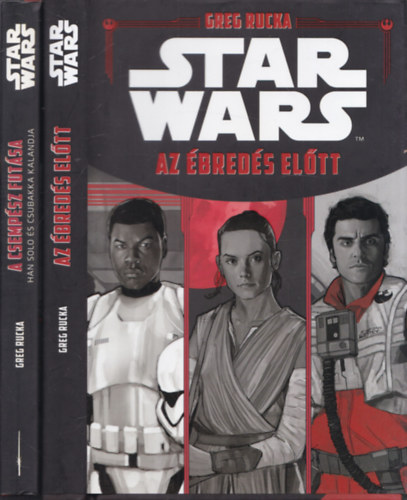Greg Rucka - 2 db Star Wars regény: Az ébredés előtt + A csempész futása