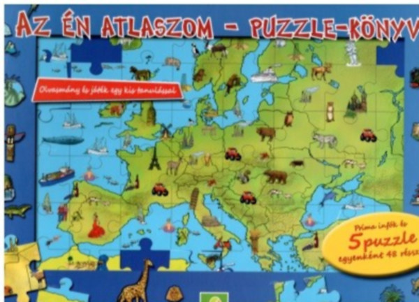 Az n atlaszom - Puzzle-knyv - Olvasmny s jtk egy kis tanulssal