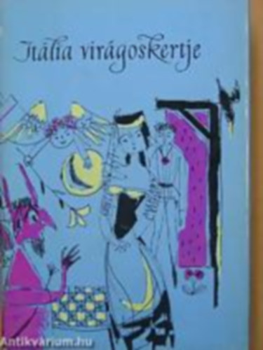 Itália virágoskertje