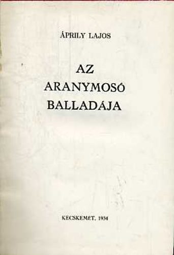 prily Lajos - Az aranymos balladja