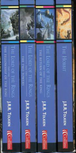J. R. R. Tolkien - The Hobbit and The Lord of the Rings (4 ktet, tokban, Boxed Set)