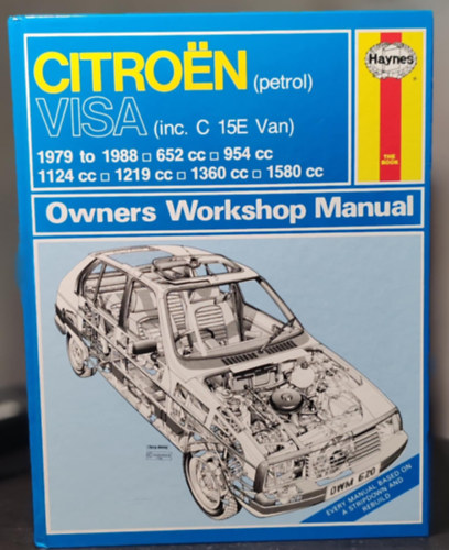 Alec J. Jones - Citroen Visa 1979-86 Owner's Workshop Manual