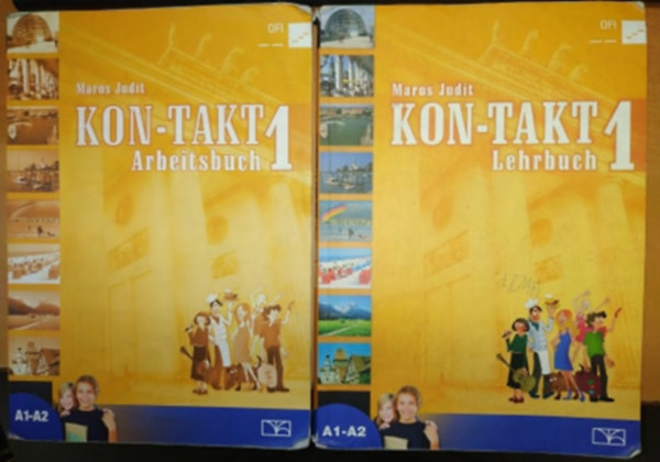 Maros Judit - Kon-Takt 1: Arbeitsbuch (NT-56541/M/NAT) + Lehrbuch A1-A2 (NT-56541/NAT) (2 kötet)