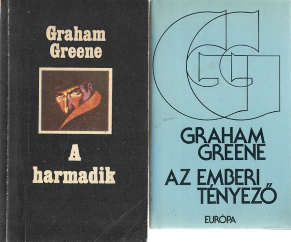 Graham Greene - 2 db könyv, A harmadik, Az emberi tényező