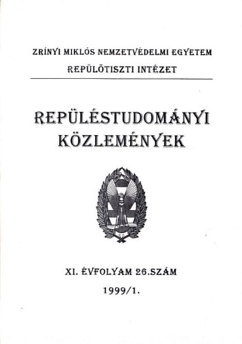 Dr. Hadnagy Imre alezredes - Replstudomnyi kzlemnyek 1999/1.