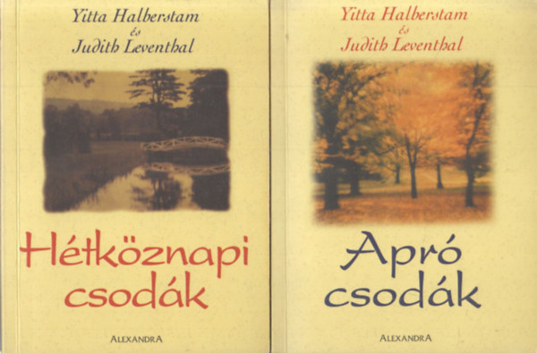 Yitta Halberstam - Judith Leventhal - 2 db Csodk knyv: Apr csodk + Htkznapi csodk