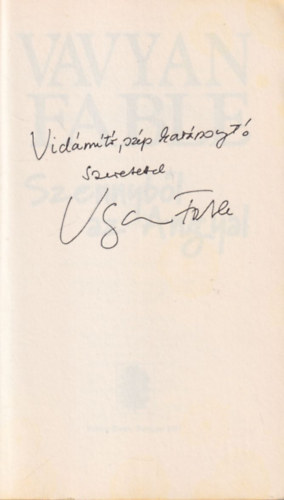 Vavyan Fable - Szennyből az Angyal - dedikált