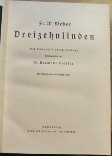 Fr. W. Weber - Dreizehnlinden