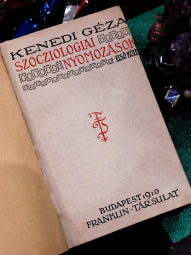 Kenedi G�za - Szociol�giai nyomoz�sok. Els� k�tet