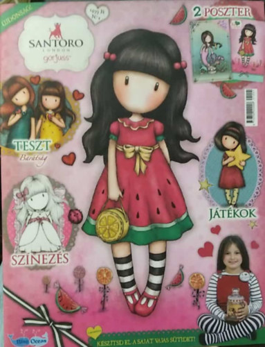 Gorjuss magazin - színező, foglalkoztató poszterrel