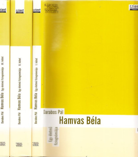 Darabos P�l - Hamvas B�la: Egy �letm� fiziogn�mi�ja I-III.