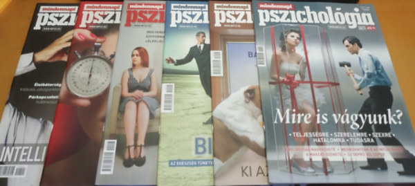 Dr. P�pay Herbert Zsuzsa  (f�szerk.) - Mindennapi pszichol�gia 2012 Teljes �vad, 6 lapsz�m