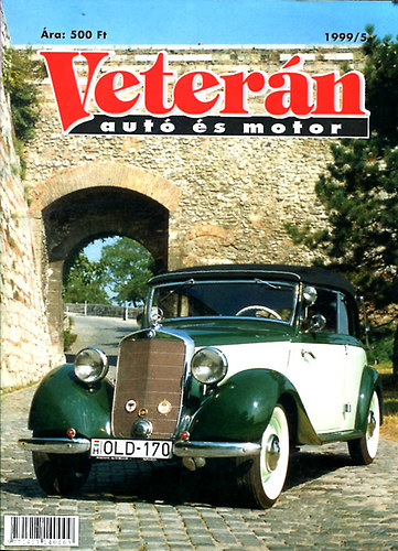 Ocskay Zolt�n  (szerk.) - Veter�n aut� �s motor 1999/5