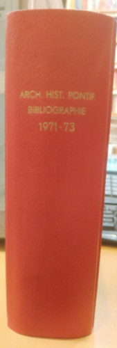 Pontificia Universitas Gregoriana - Archivum Historiae Pontificiae 9-11 (1971)