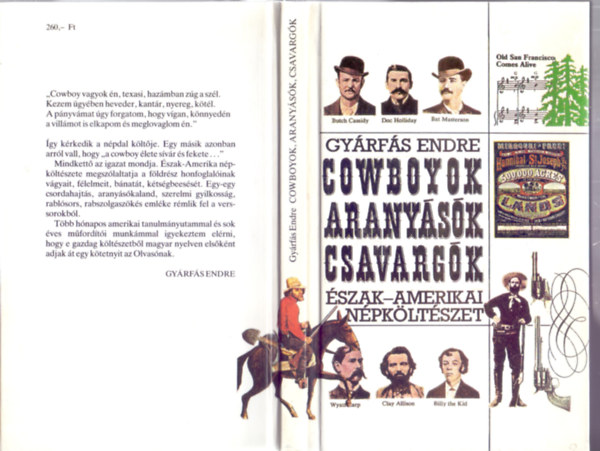 Szakmailag ellenrizte: Kriza Ildik Gyrfs Endre - Cowboyok, aranysk, csavargk - szak-amerikai npkltszet