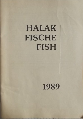 Halak - Fische - Fish / 1989